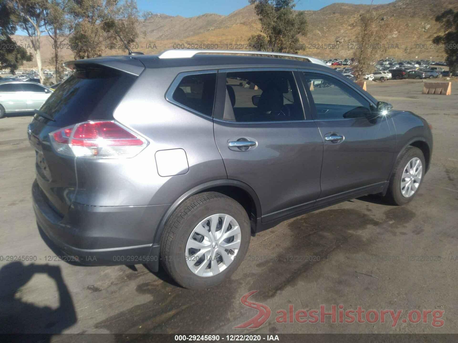 KNMAT2MT5GP602714 2016 NISSAN ROGUE