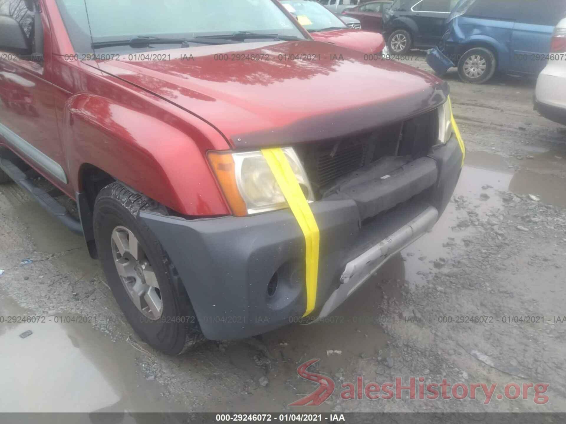 5N1AN0NW3BC504106 2011 NISSAN XTERRA