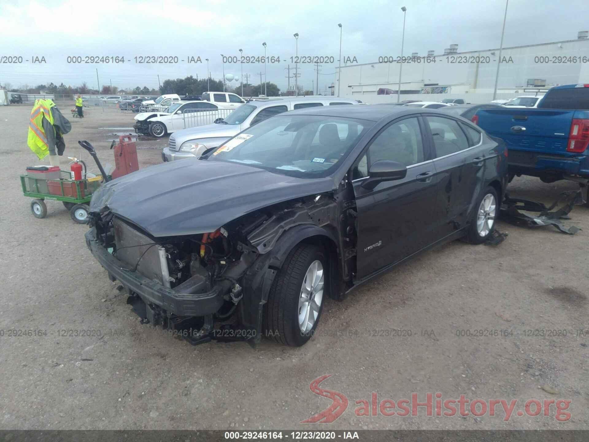 3FA6P0LU5KR205519 2019 FORD FUSION HYBRID