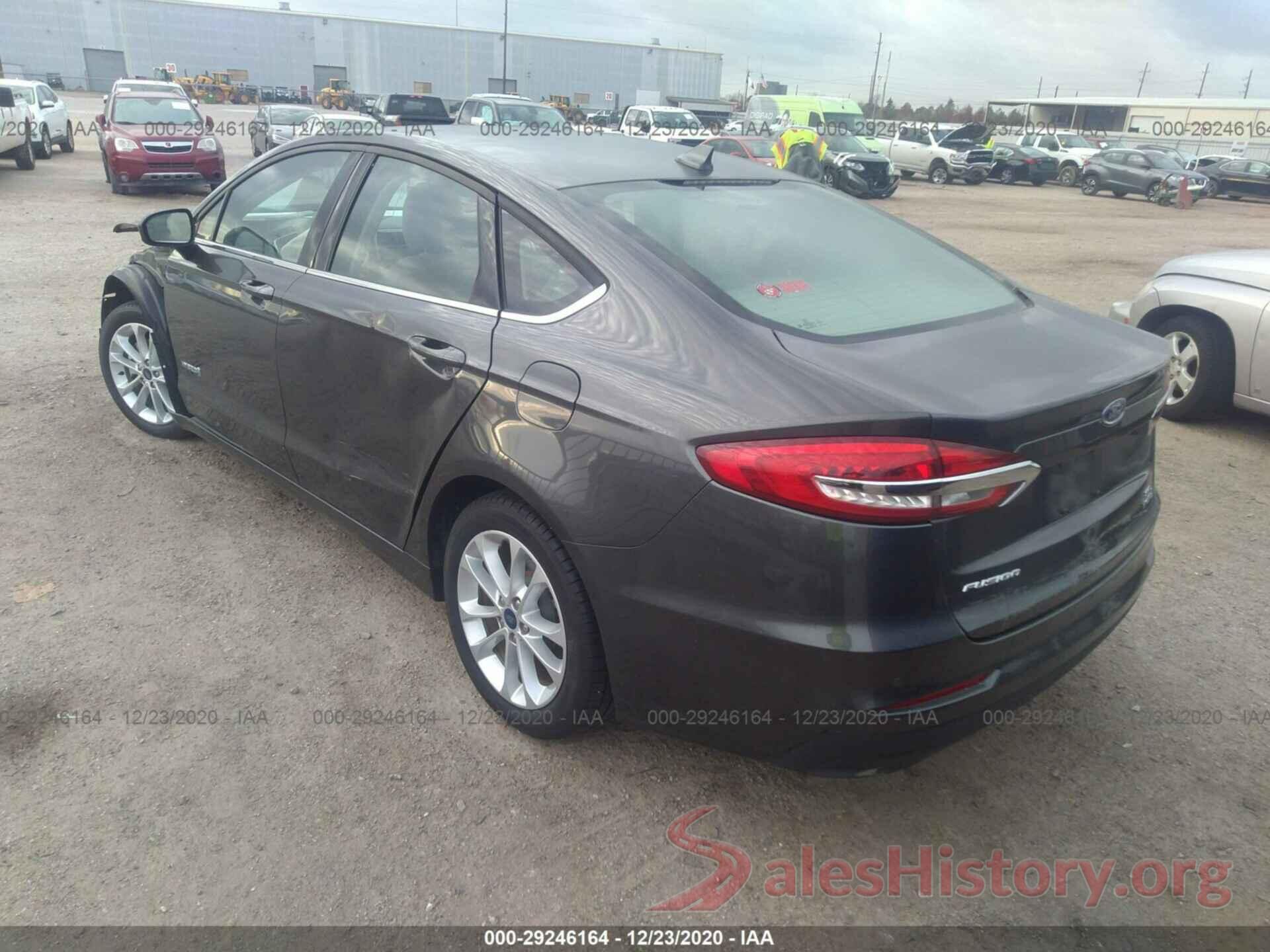 3FA6P0LU5KR205519 2019 FORD FUSION HYBRID