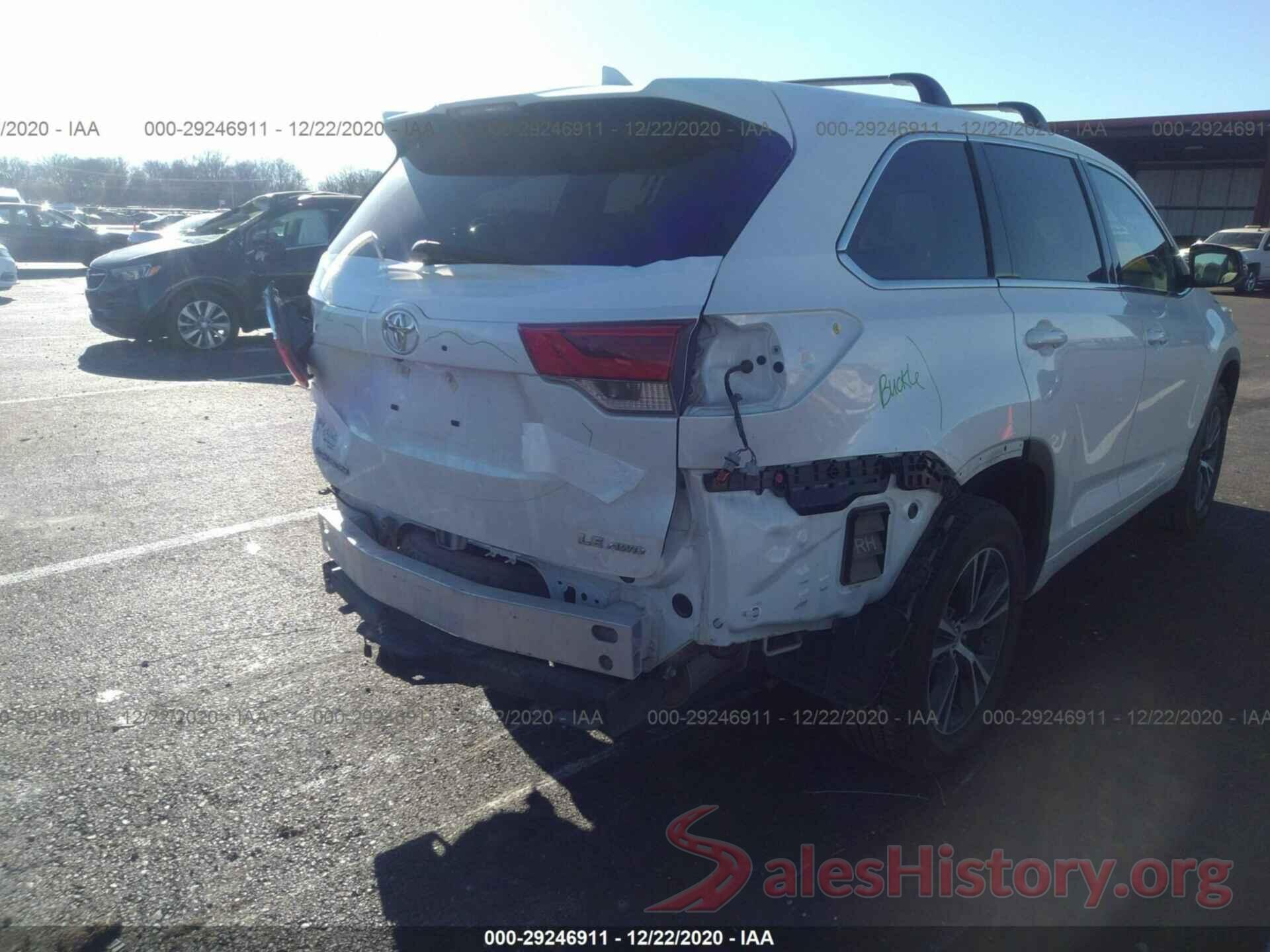 5TDBZRFH9JS905528 2018 TOYOTA HIGHLANDER