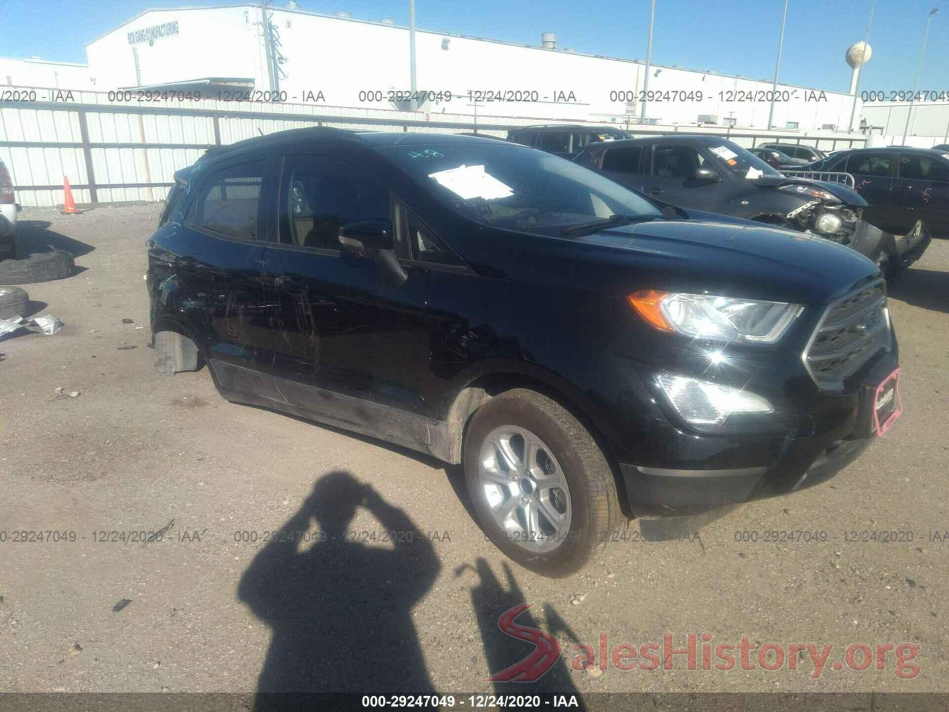 MAJ3S2GE4LC354682 2020 FORD ECOSPORT