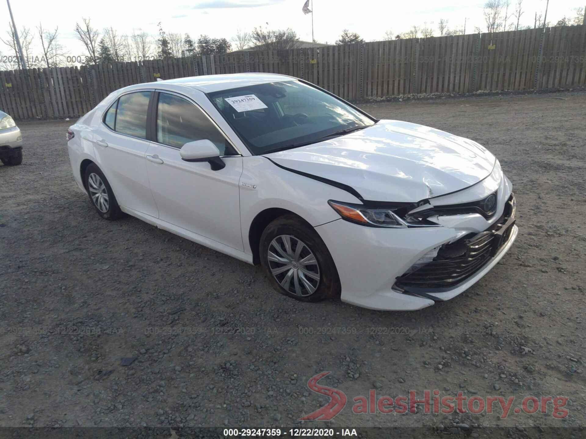 4T1B31HK3KU008077 2019 TOYOTA CAMRY