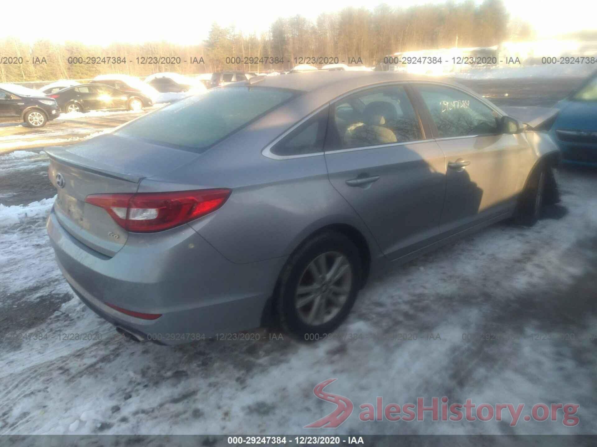 5NPE24AA0HH459980 2017 HYUNDAI SONATA