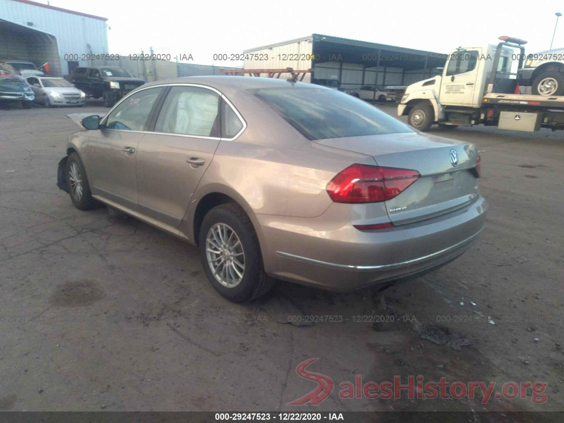 1VWAT7A37GC038070 2016 VOLKSWAGEN PASSAT