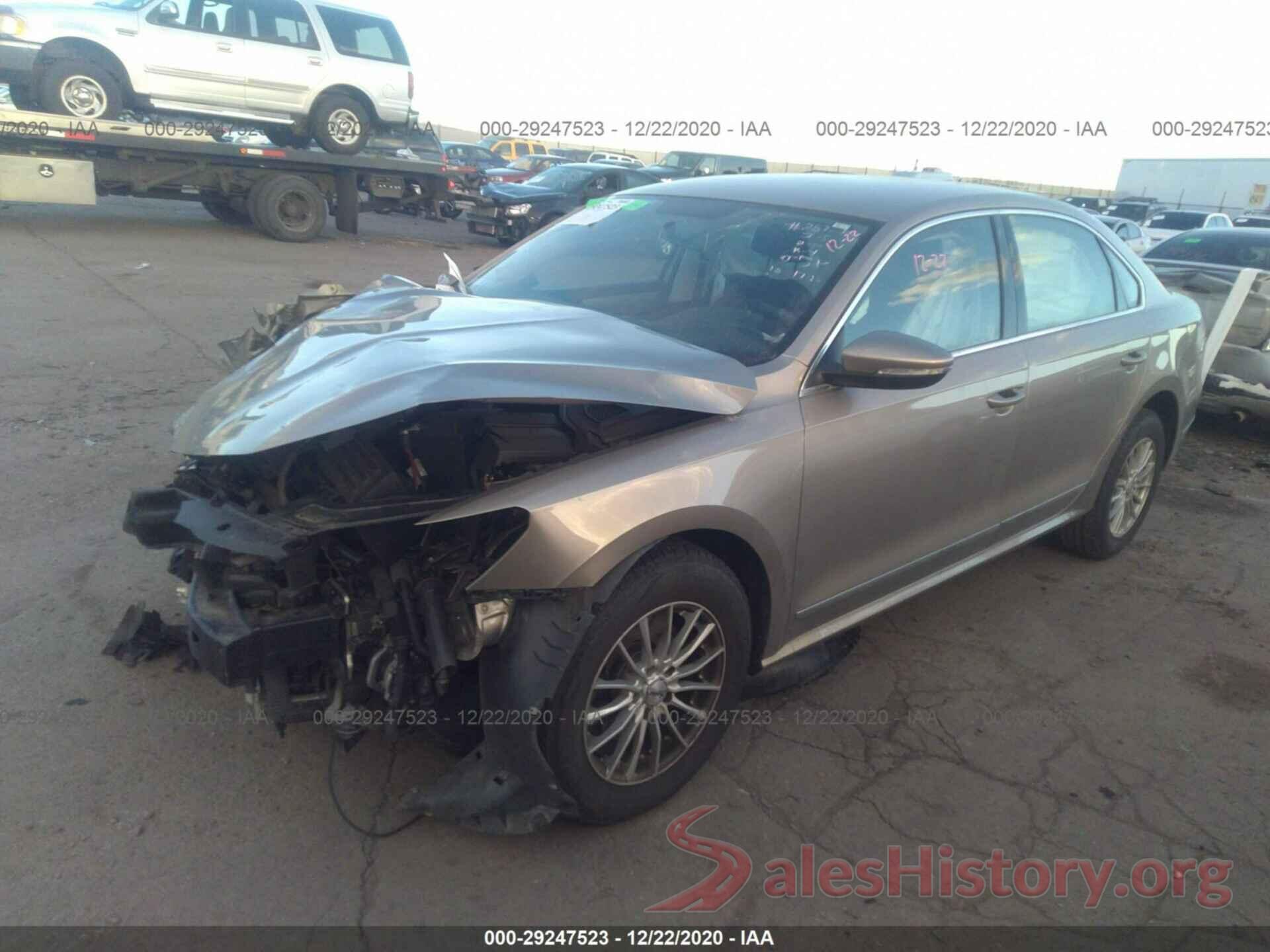 1VWAT7A37GC038070 2016 VOLKSWAGEN PASSAT