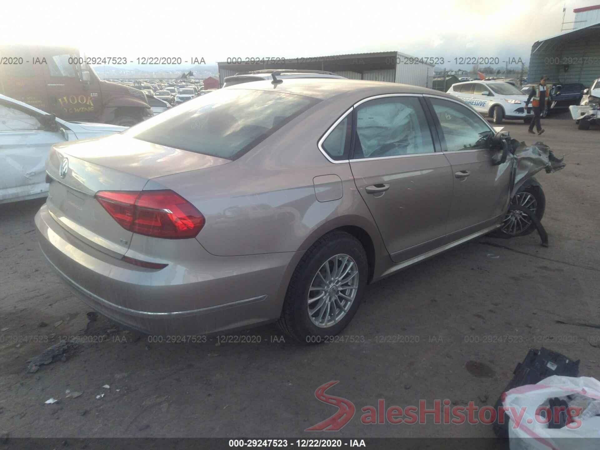 1VWAT7A37GC038070 2016 VOLKSWAGEN PASSAT