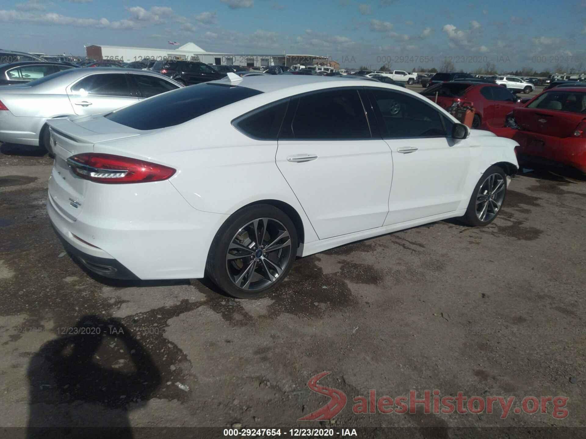 3FA6P0D95KR116592 2019 FORD FUSION