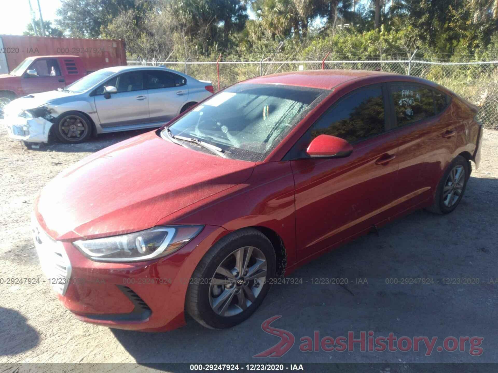 5NPD84LF7HH191982 2017 HYUNDAI ELANTRA