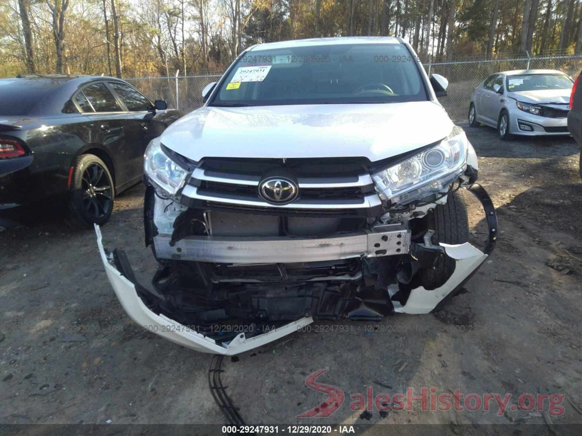 5TDBZRFH9KS945108 2019 TOYOTA HIGHLANDER