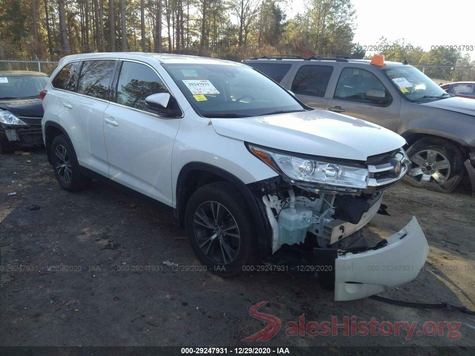 5TDBZRFH9KS945108 2019 TOYOTA HIGHLANDER