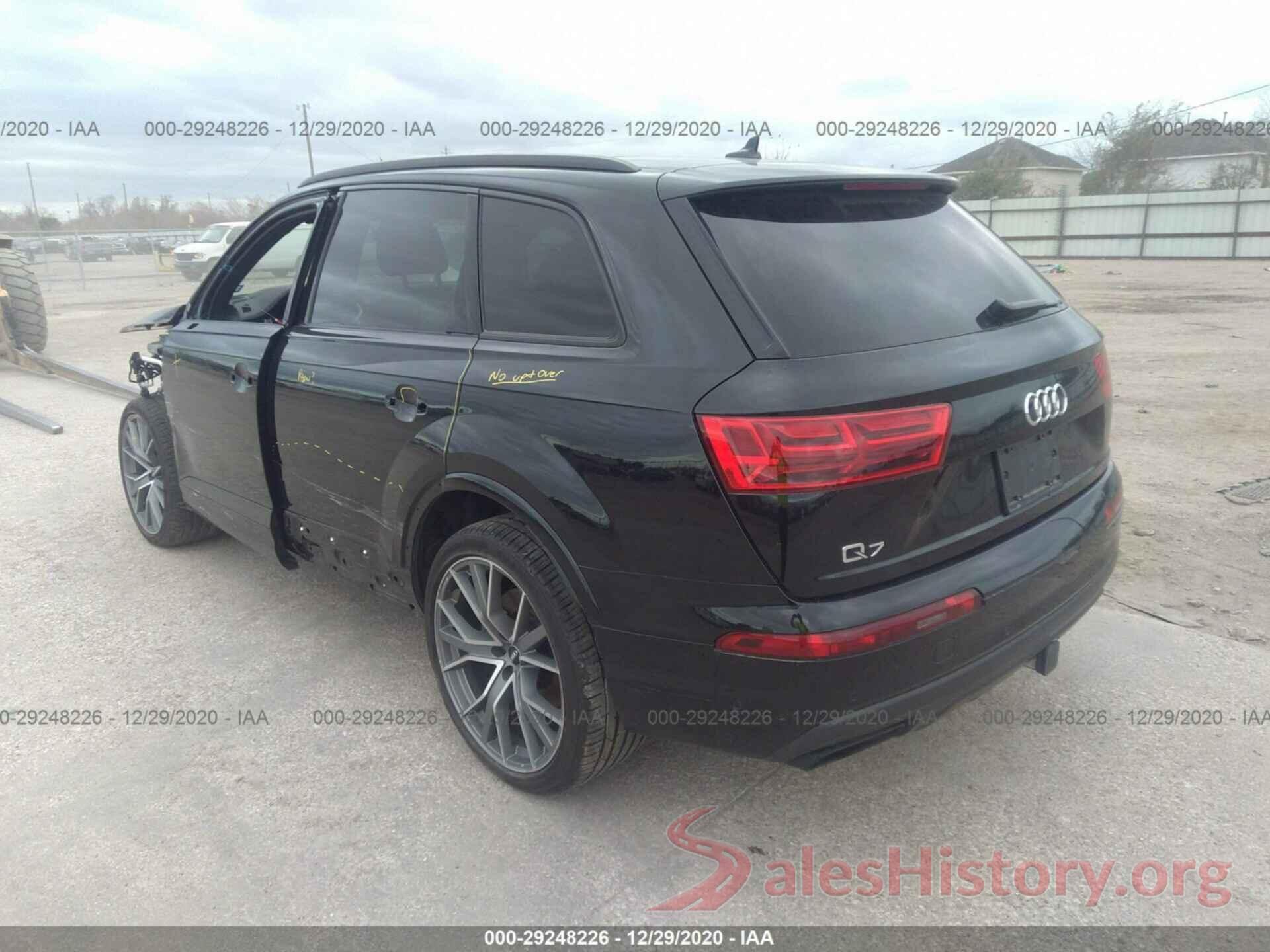 WA1VAAF71KD007316 2019 AUDI Q7