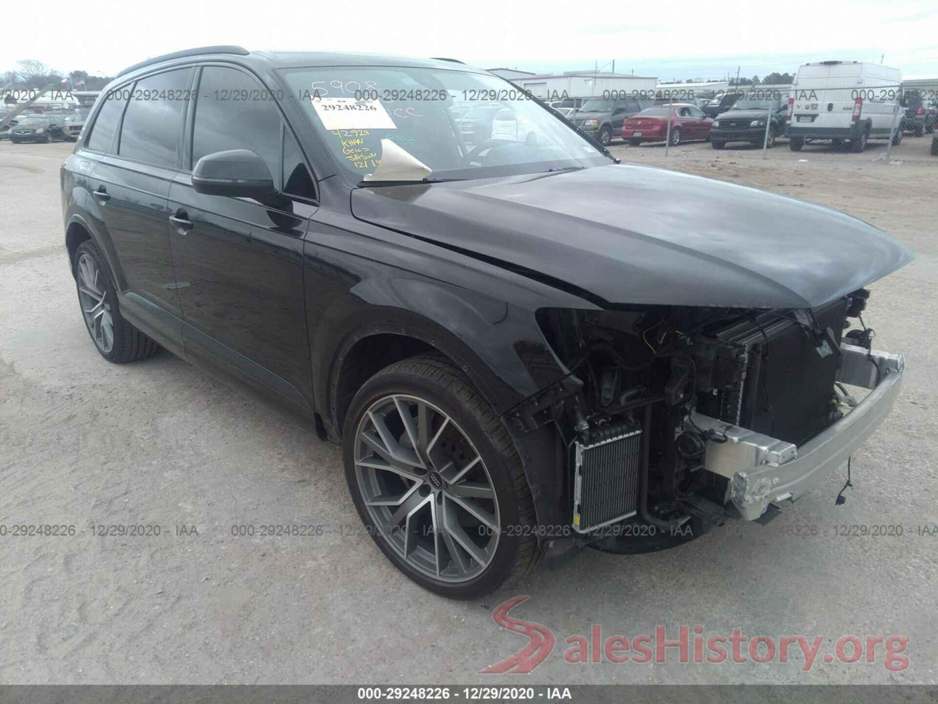 WA1VAAF71KD007316 2019 AUDI Q7