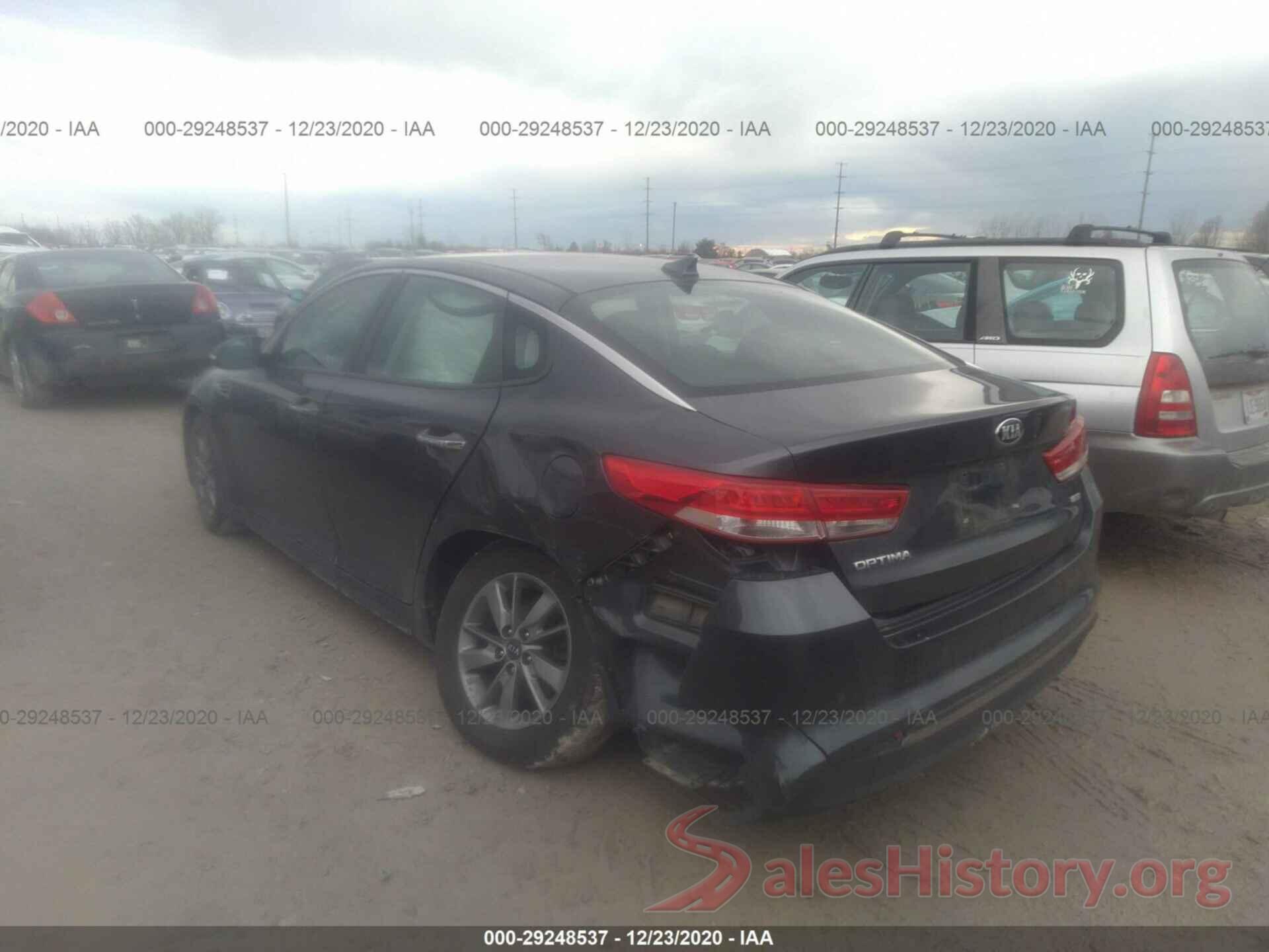 5XXGT4L11GG011437 2016 KIA OPTIMA