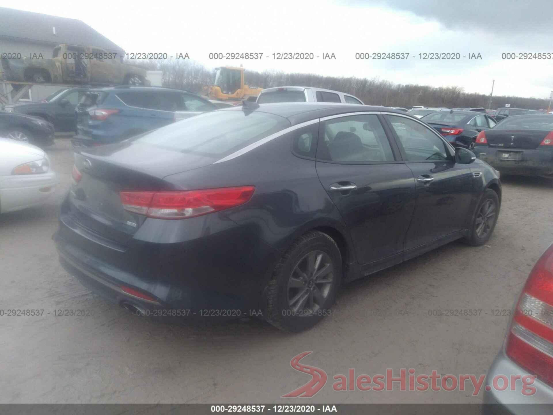 5XXGT4L11GG011437 2016 KIA OPTIMA