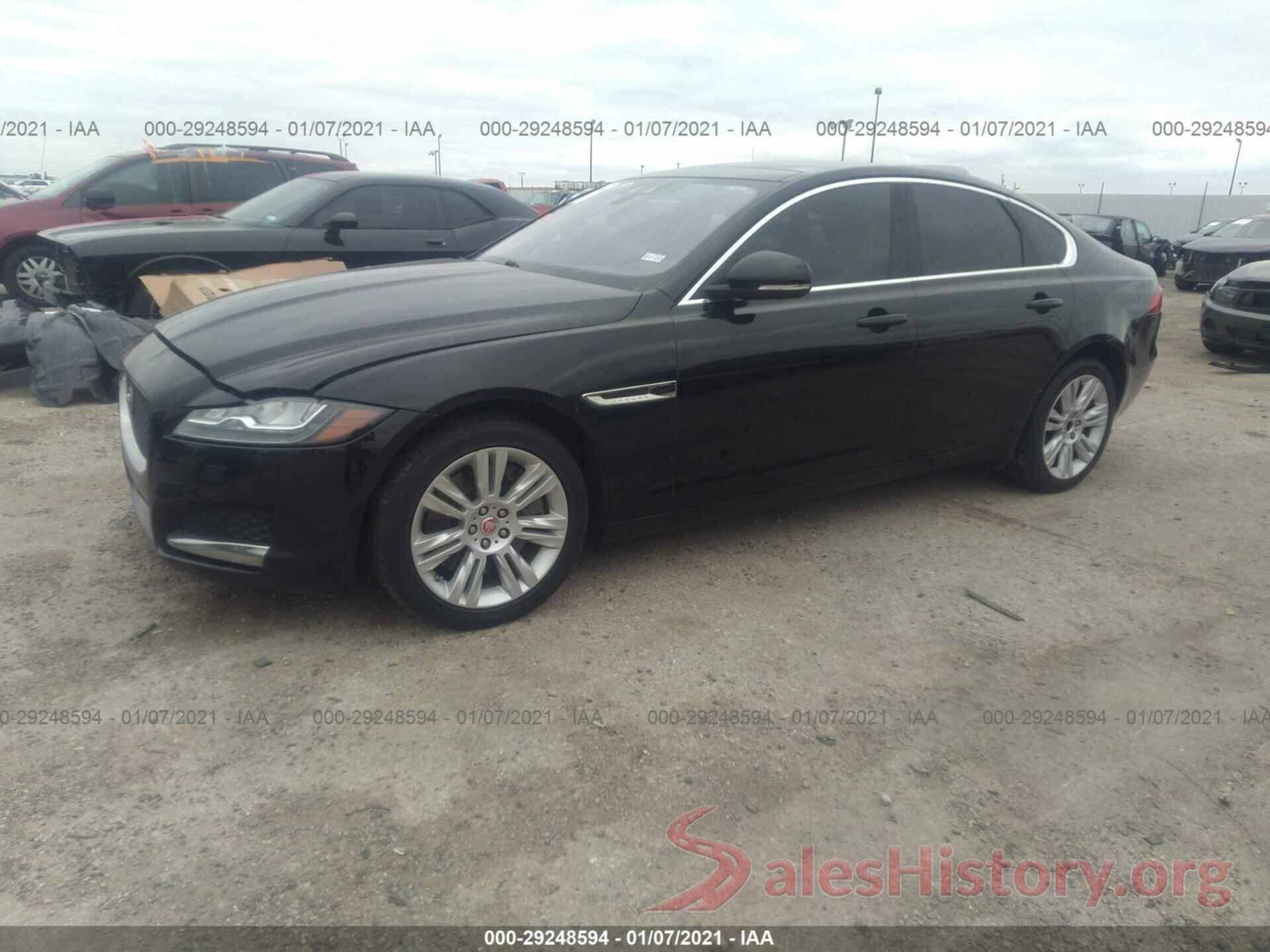 SAJBD4BV5GCY14331 2016 JAGUAR XF