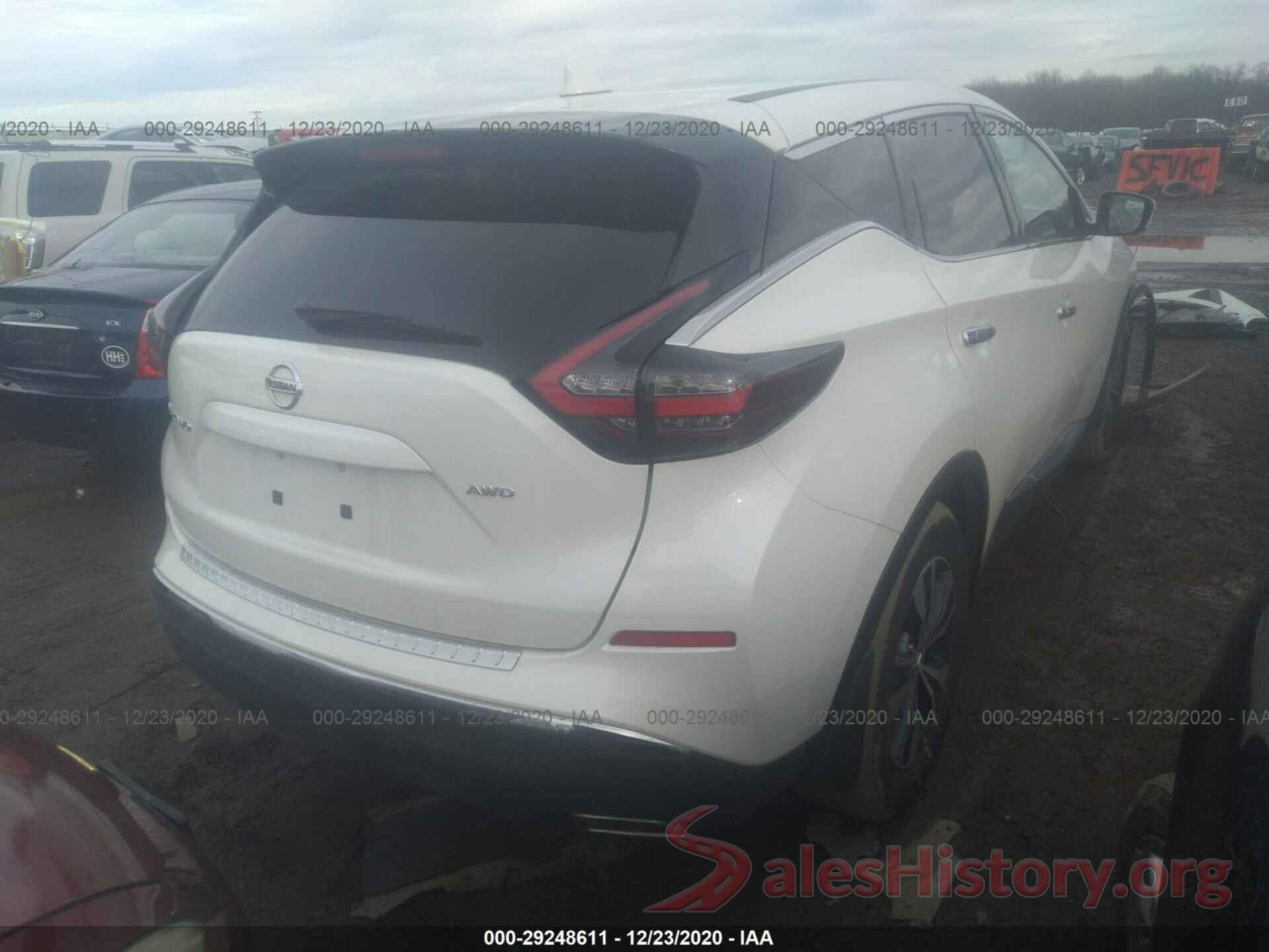 5N1AZ2AS3LN125194 2020 NISSAN MURANO