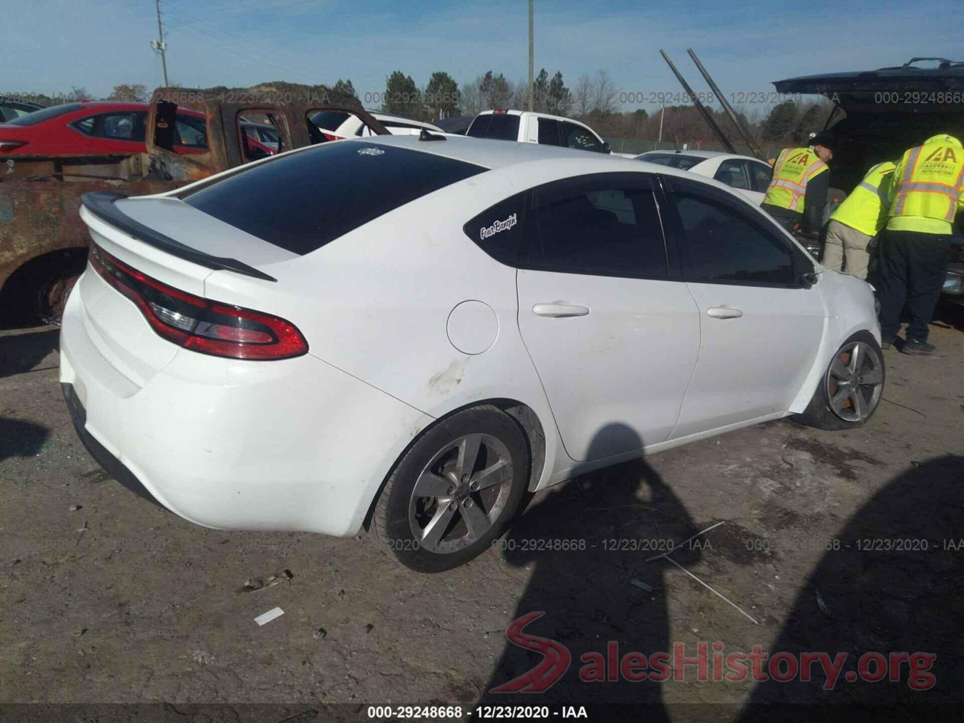 1C3CDFAA5GD577867 2016 DODGE DART