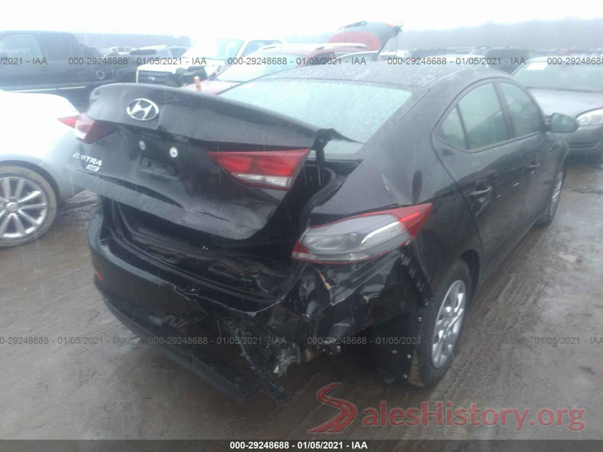 KMHD74LF6JU470284 2018 HYUNDAI ELANTRA