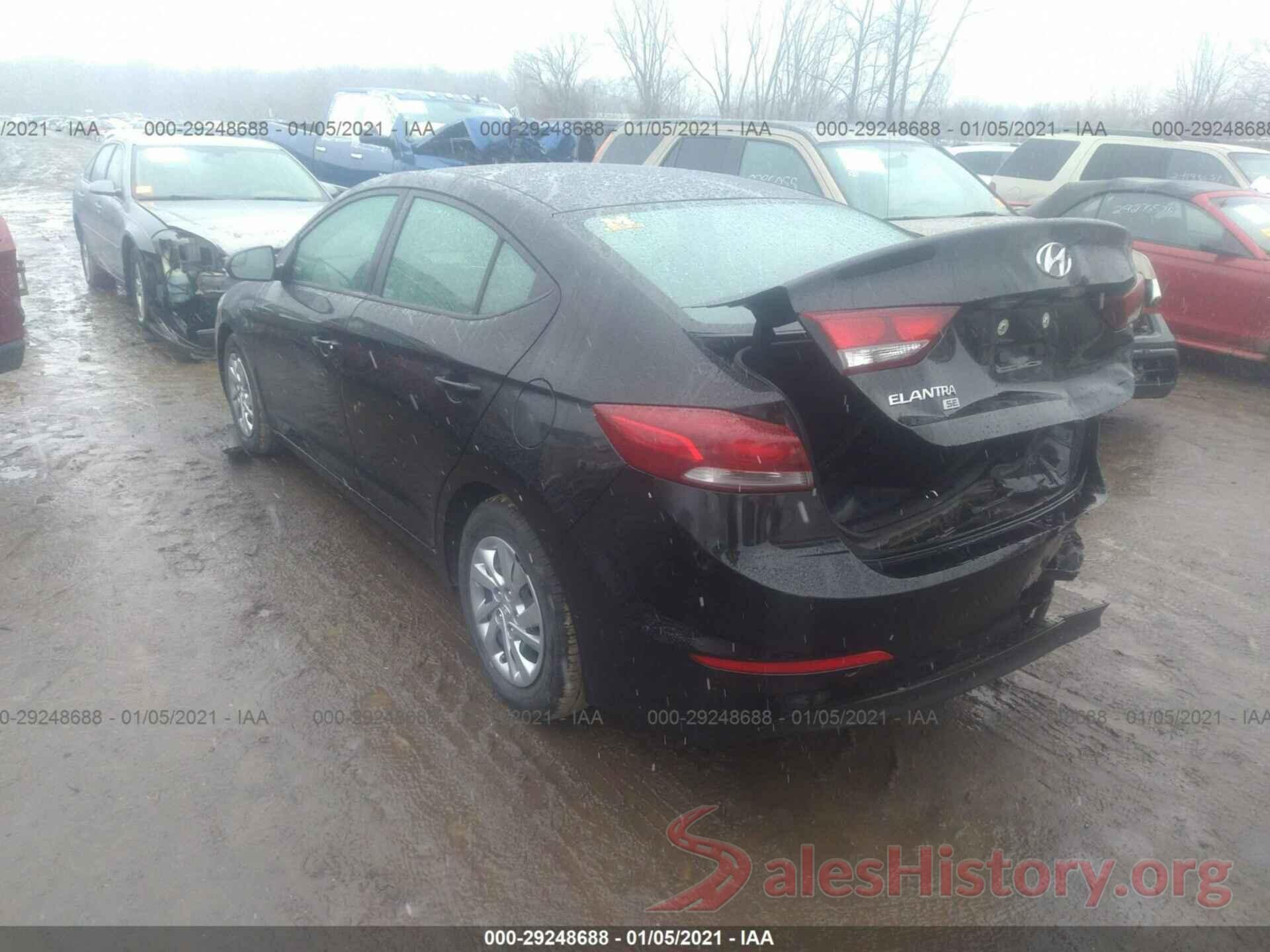 KMHD74LF6JU470284 2018 HYUNDAI ELANTRA