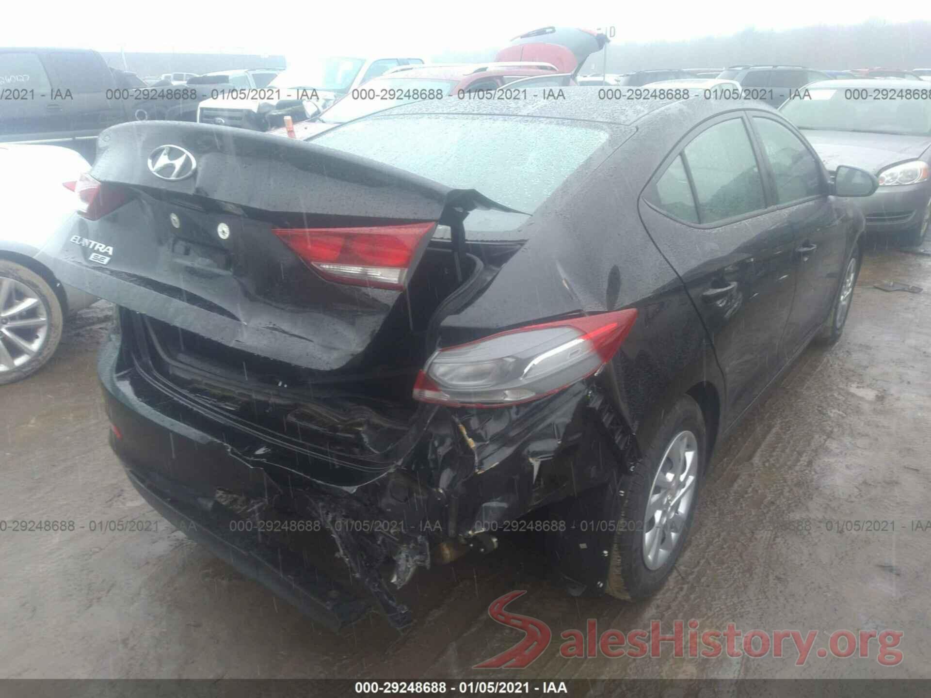 KMHD74LF6JU470284 2018 HYUNDAI ELANTRA