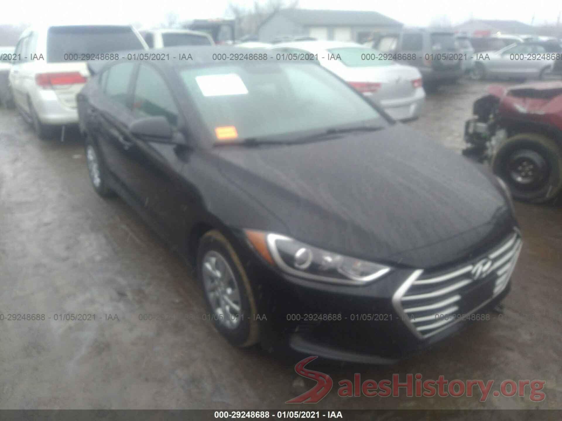 KMHD74LF6JU470284 2018 HYUNDAI ELANTRA