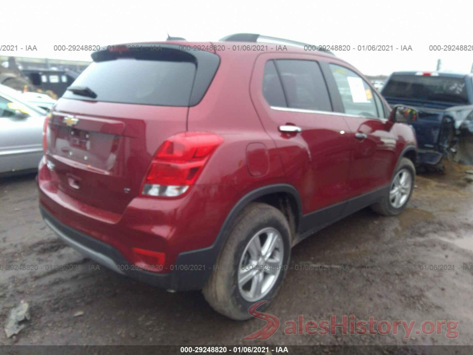 3GNCJPSB7LL129594 2020 CHEVROLET TRAX