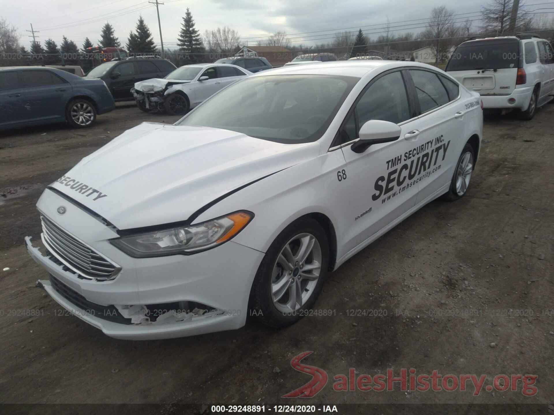 3FA6P0LU7JR175776 2018 FORD FUSION HYBRID