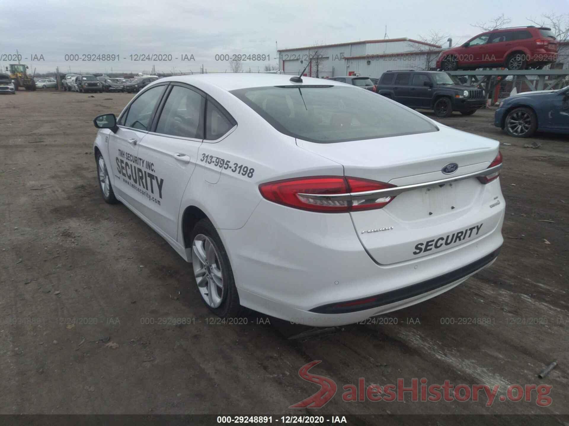 3FA6P0LU7JR175776 2018 FORD FUSION HYBRID