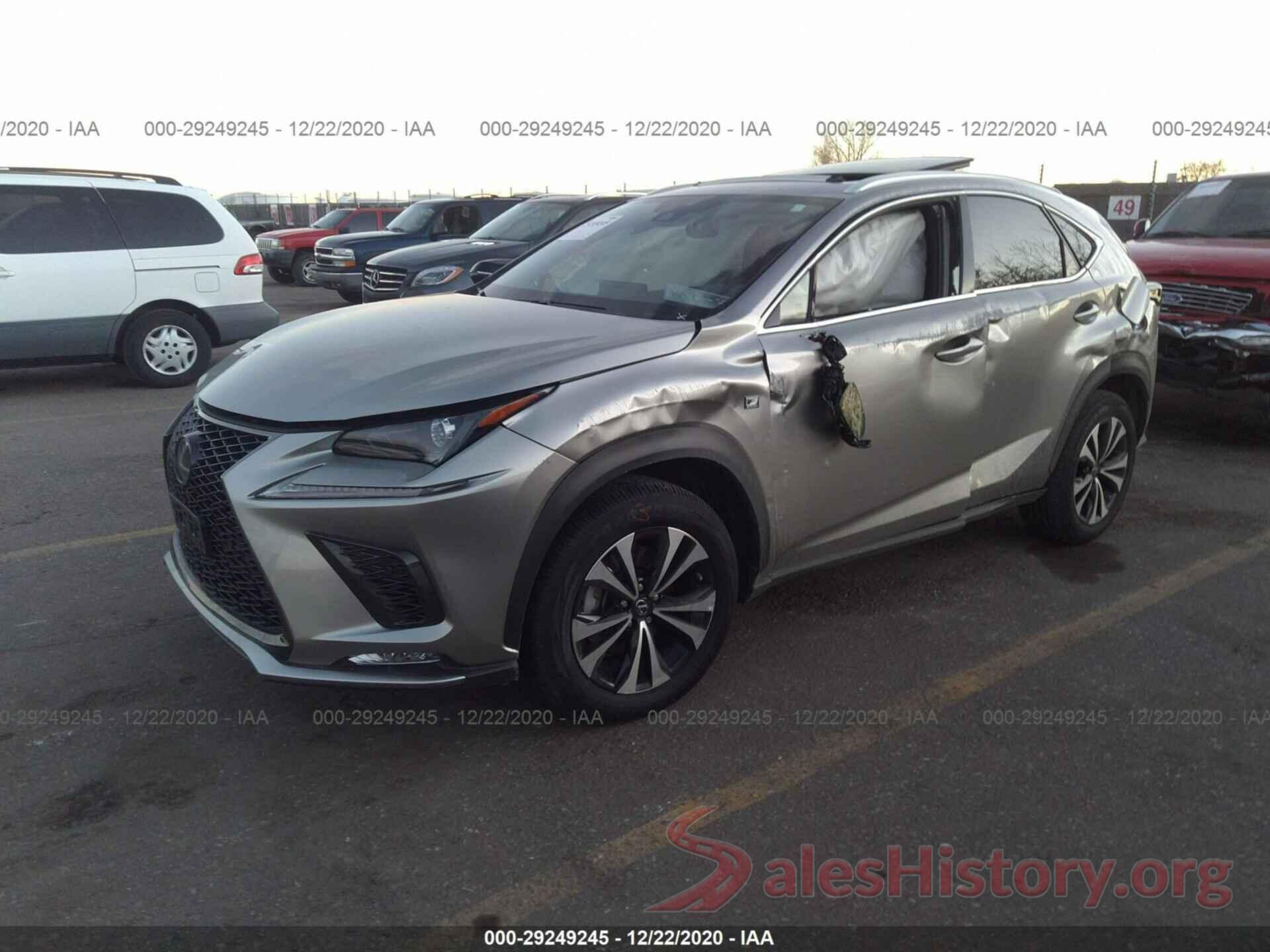 JTJSARDZ0L5008350 2020 LEXUS NX