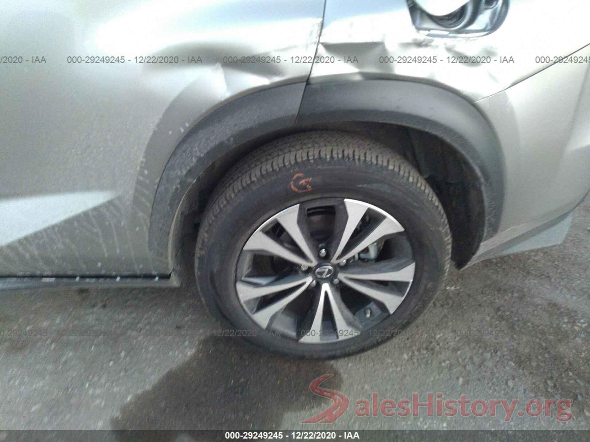 JTJSARDZ0L5008350 2020 LEXUS NX