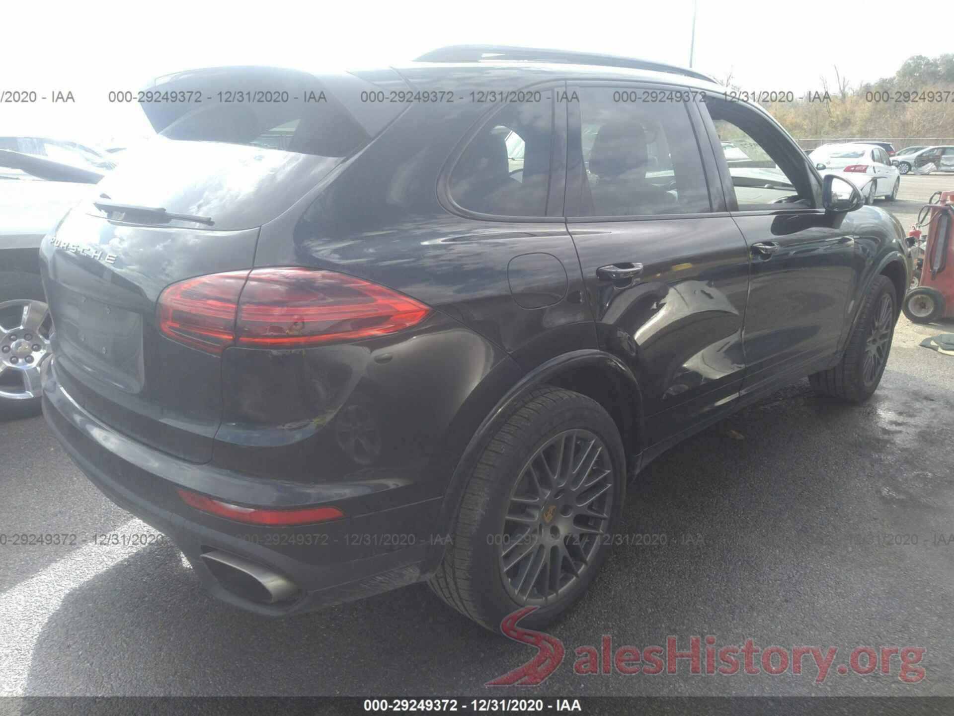 WP1AA2A25HKA83985 2017 PORSCHE CAYENNE