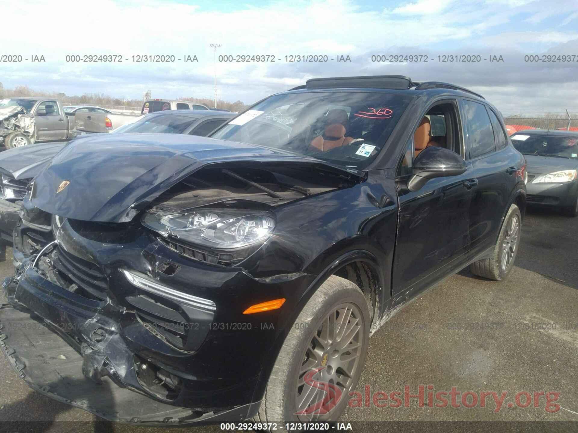 WP1AA2A25HKA83985 2017 PORSCHE CAYENNE