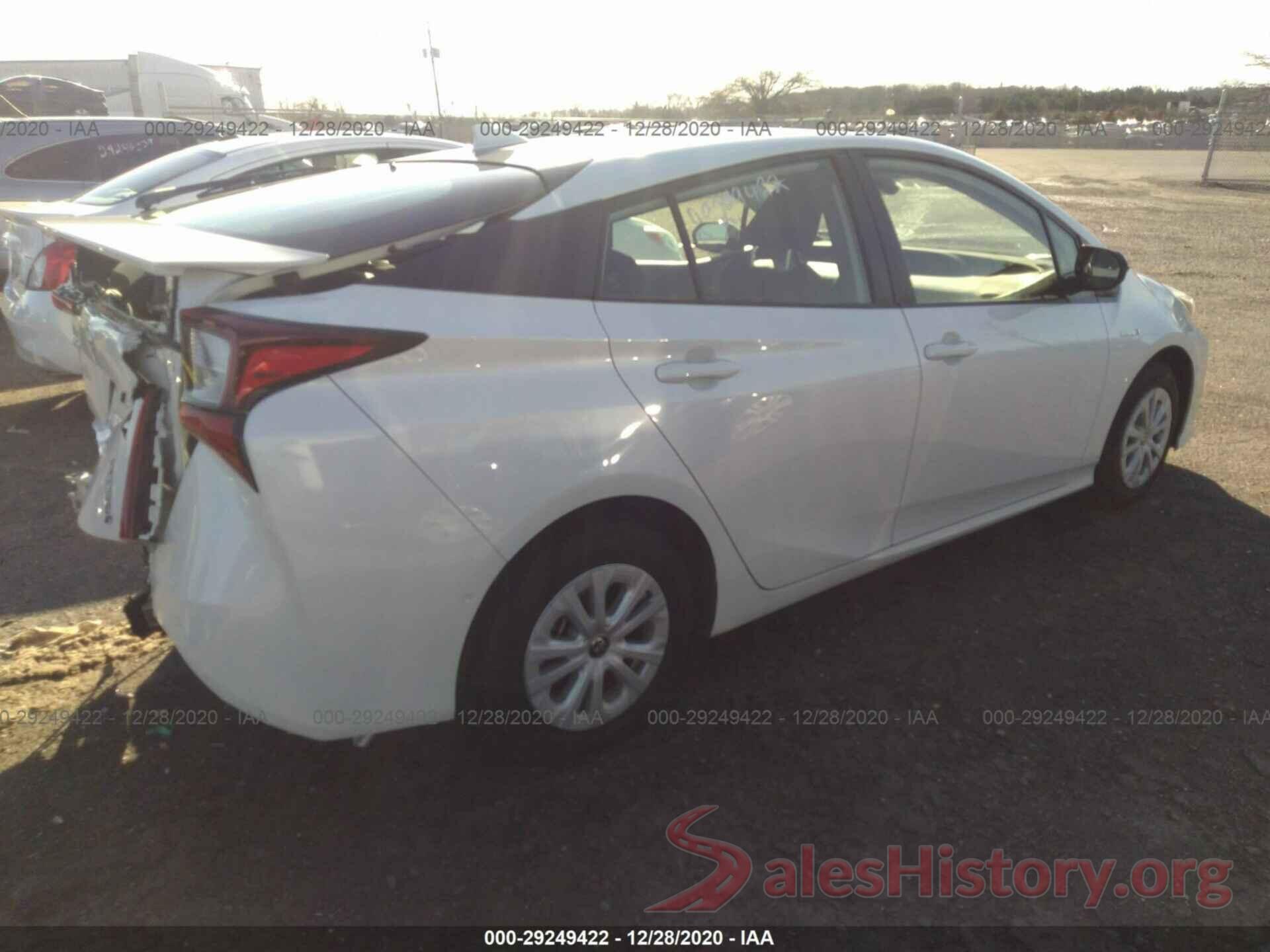 JTDKARFUXK3097200 2019 TOYOTA PRIUS