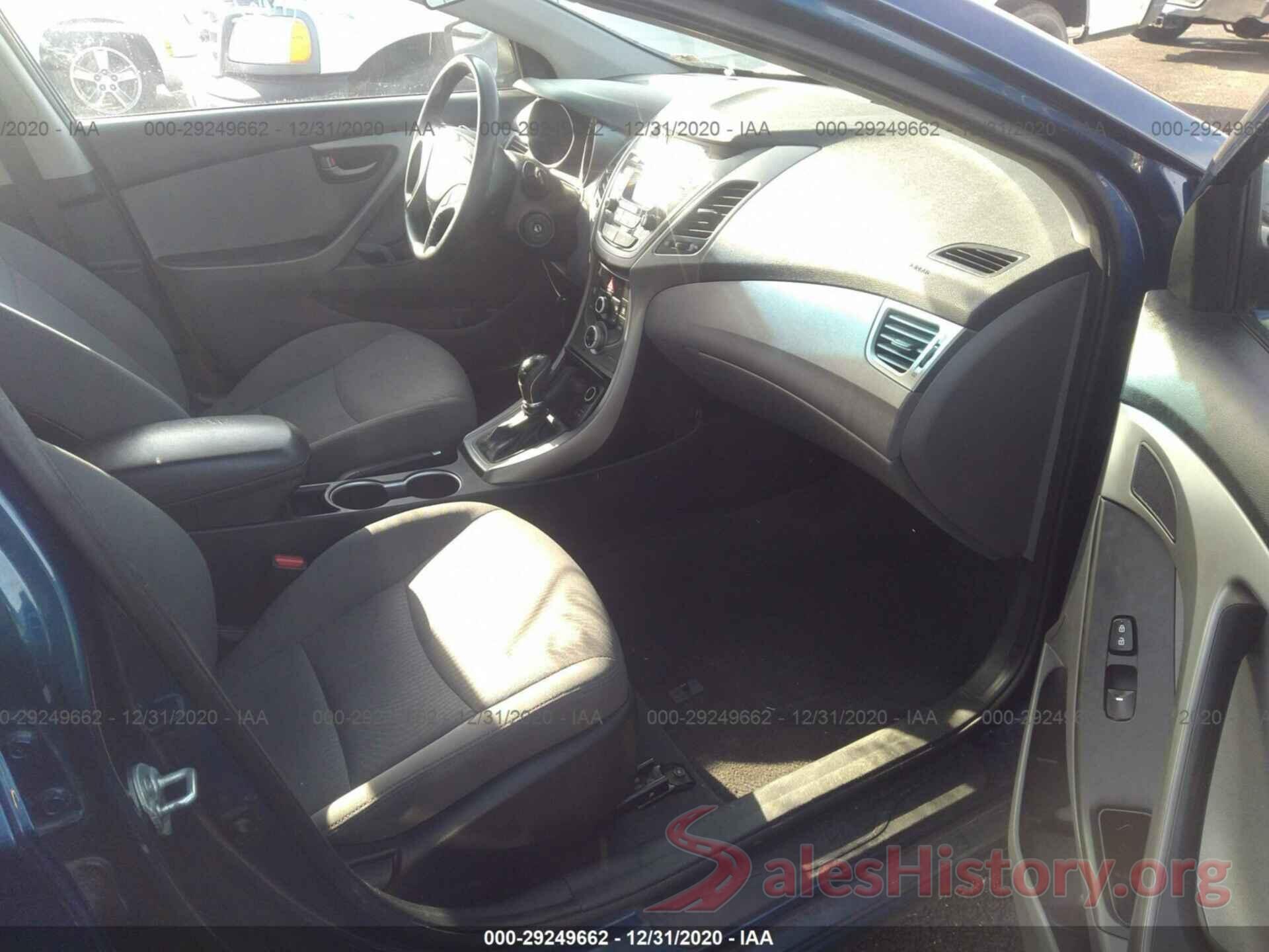 5NPDH4AE1GH665465 2016 HYUNDAI ELANTRA