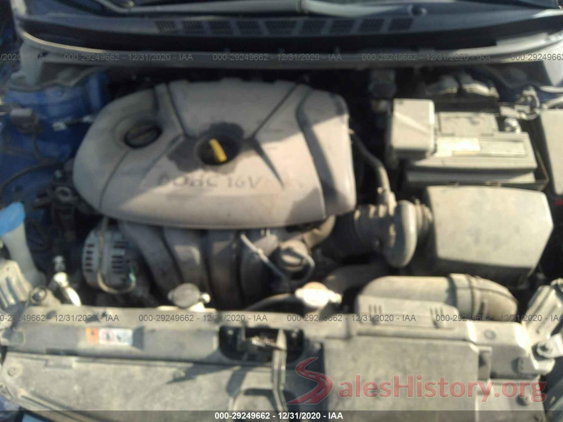 5NPDH4AE1GH665465 2016 HYUNDAI ELANTRA