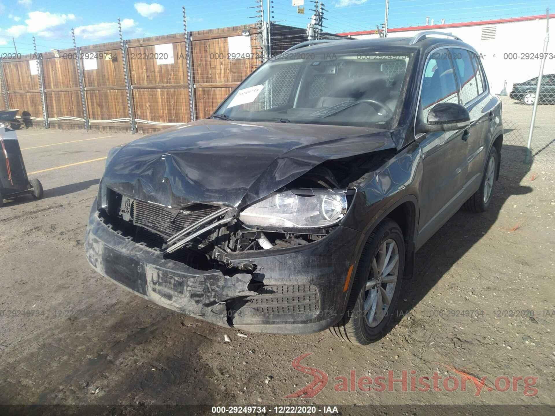 WVGSV7AXXHK029242 2017 VOLKSWAGEN TIGUAN