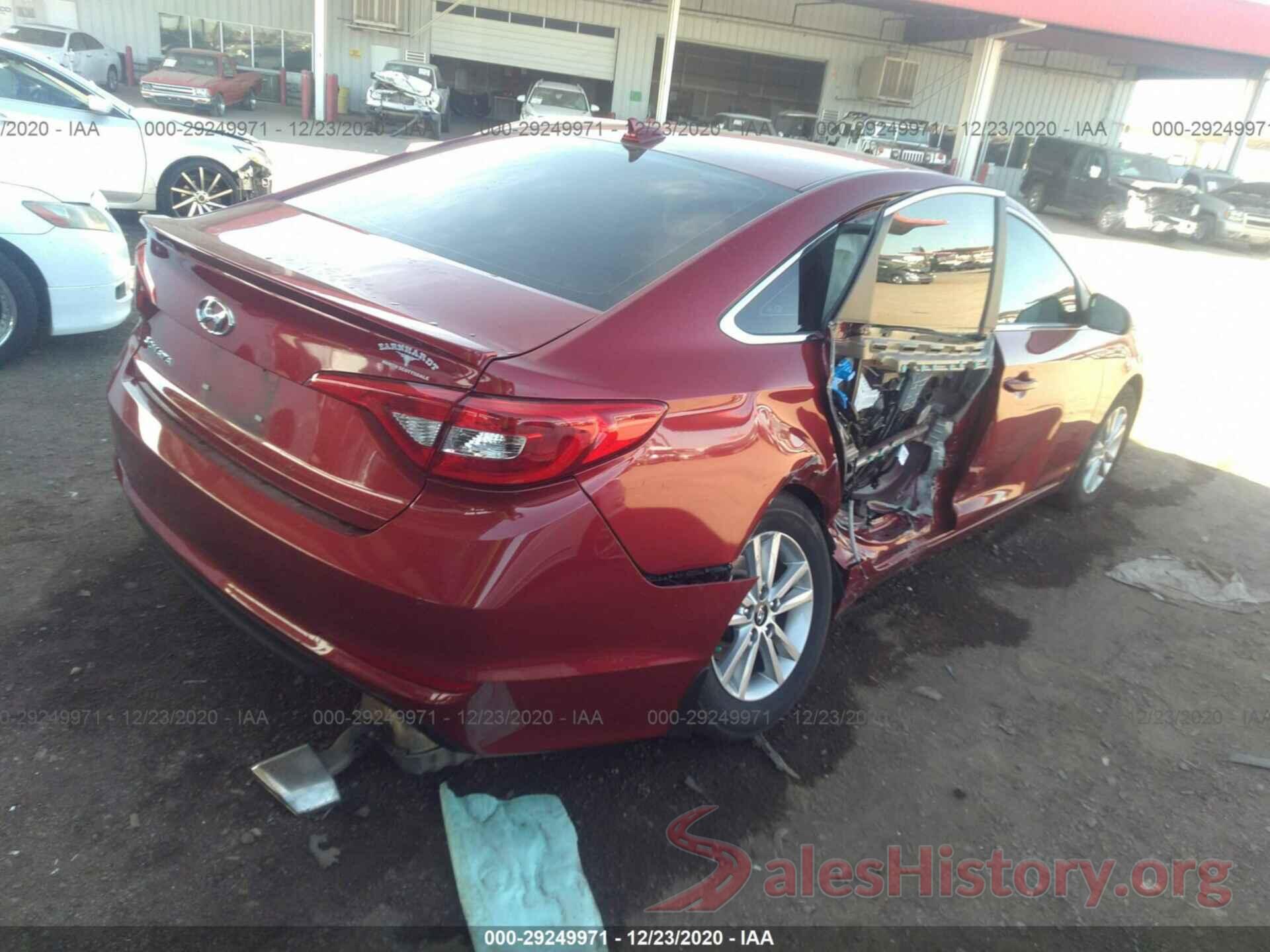 5NPE24AF2GH329998 2016 HYUNDAI SONATA