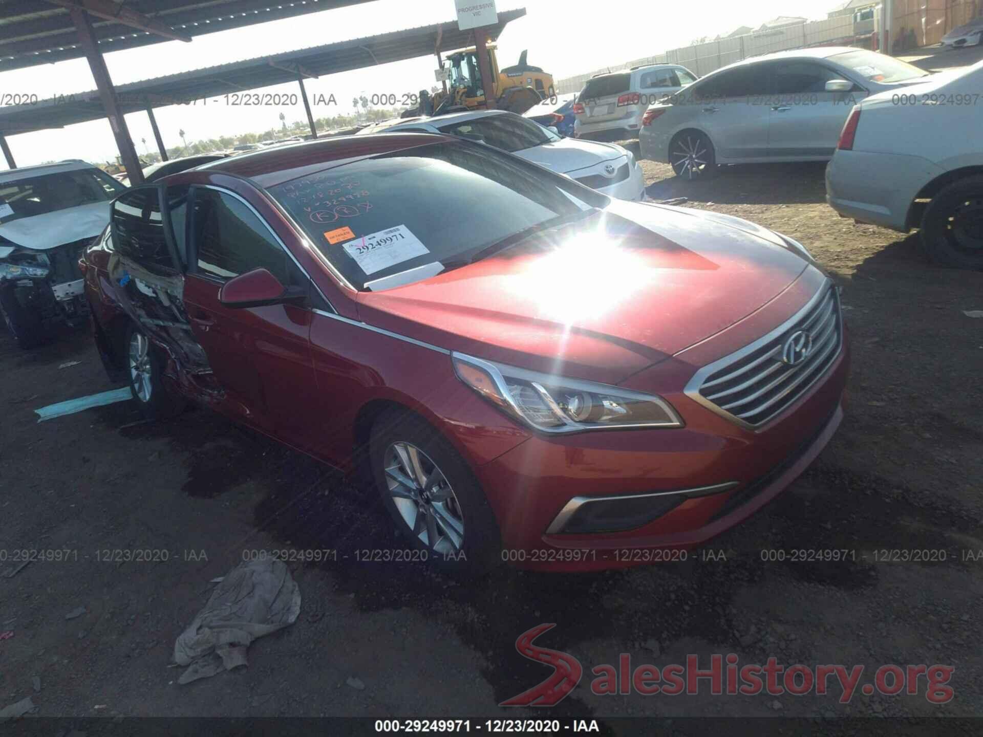 5NPE24AF2GH329998 2016 HYUNDAI SONATA