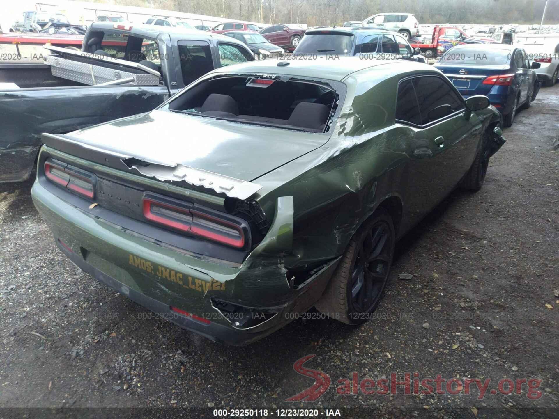 2C3CDZAG6LH134758 2020 DODGE CHALLENGER