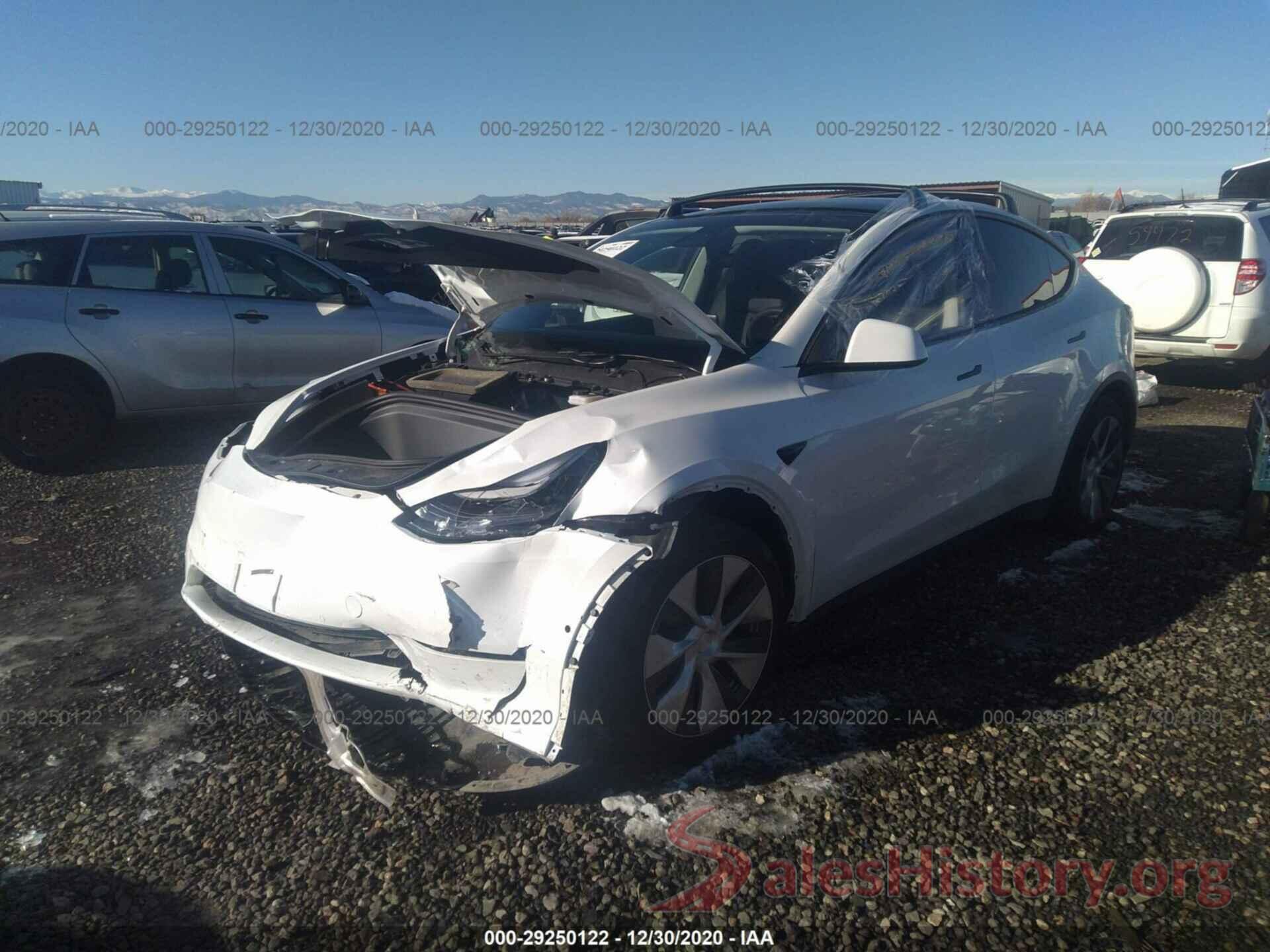 5YJYGDEE0LF032219 2020 TESLA MODEL Y