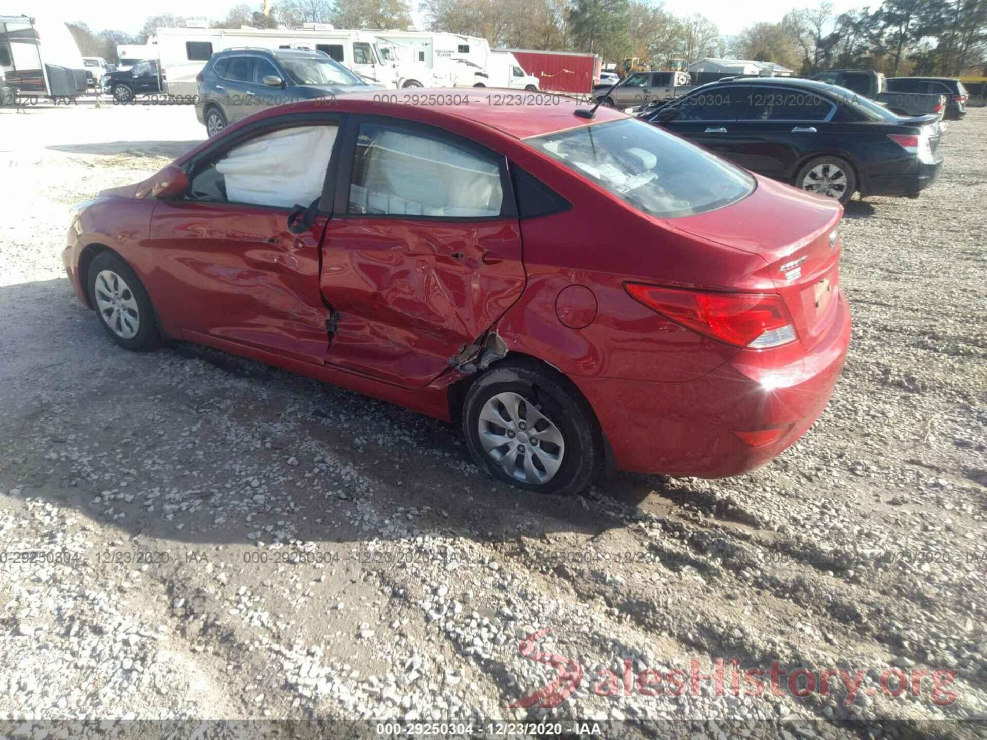 KMHCT4AE9GU065367 2016 HYUNDAI ACCENT