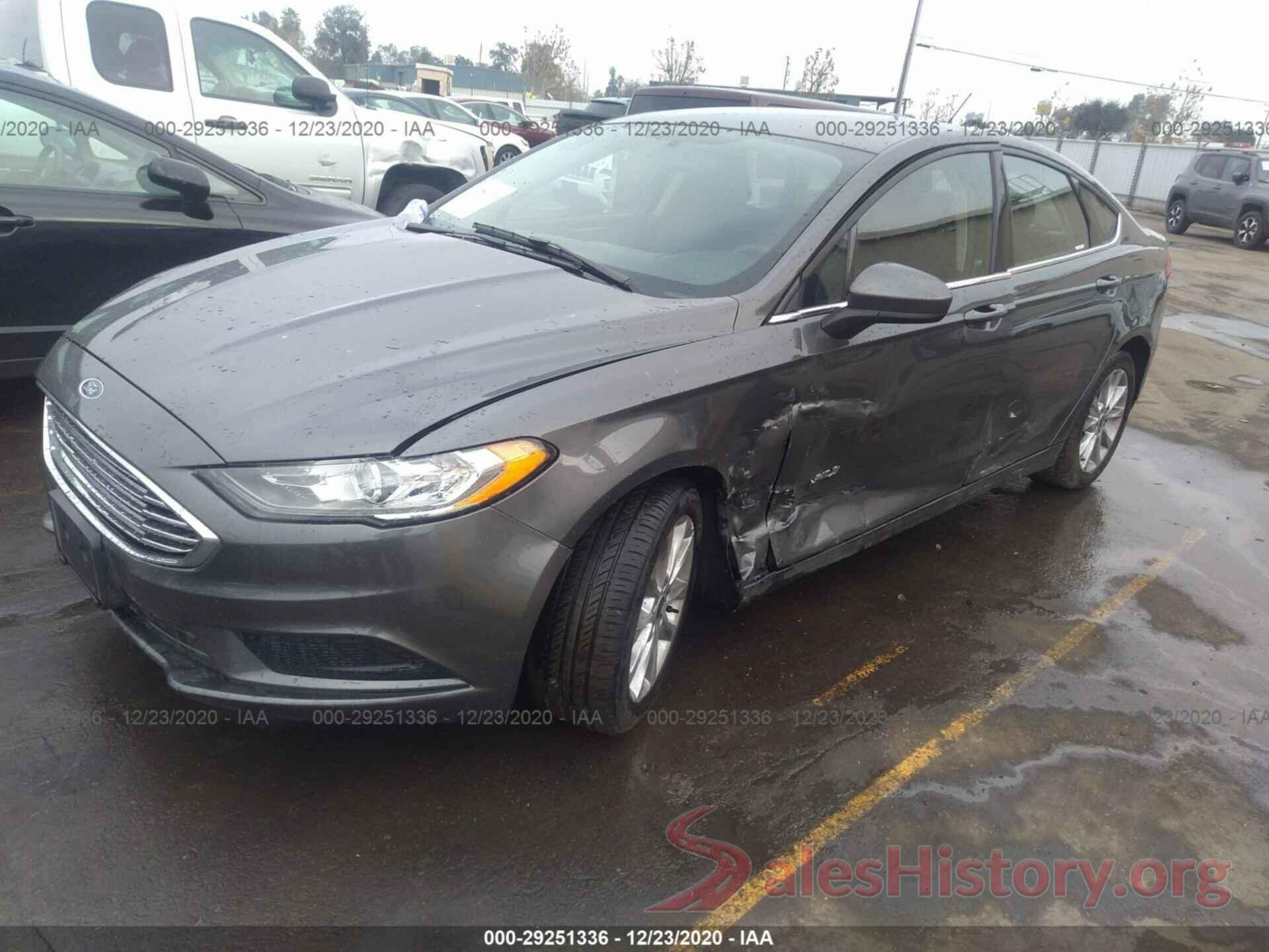 3FA6P0LU1HR323687 2017 FORD FUSION