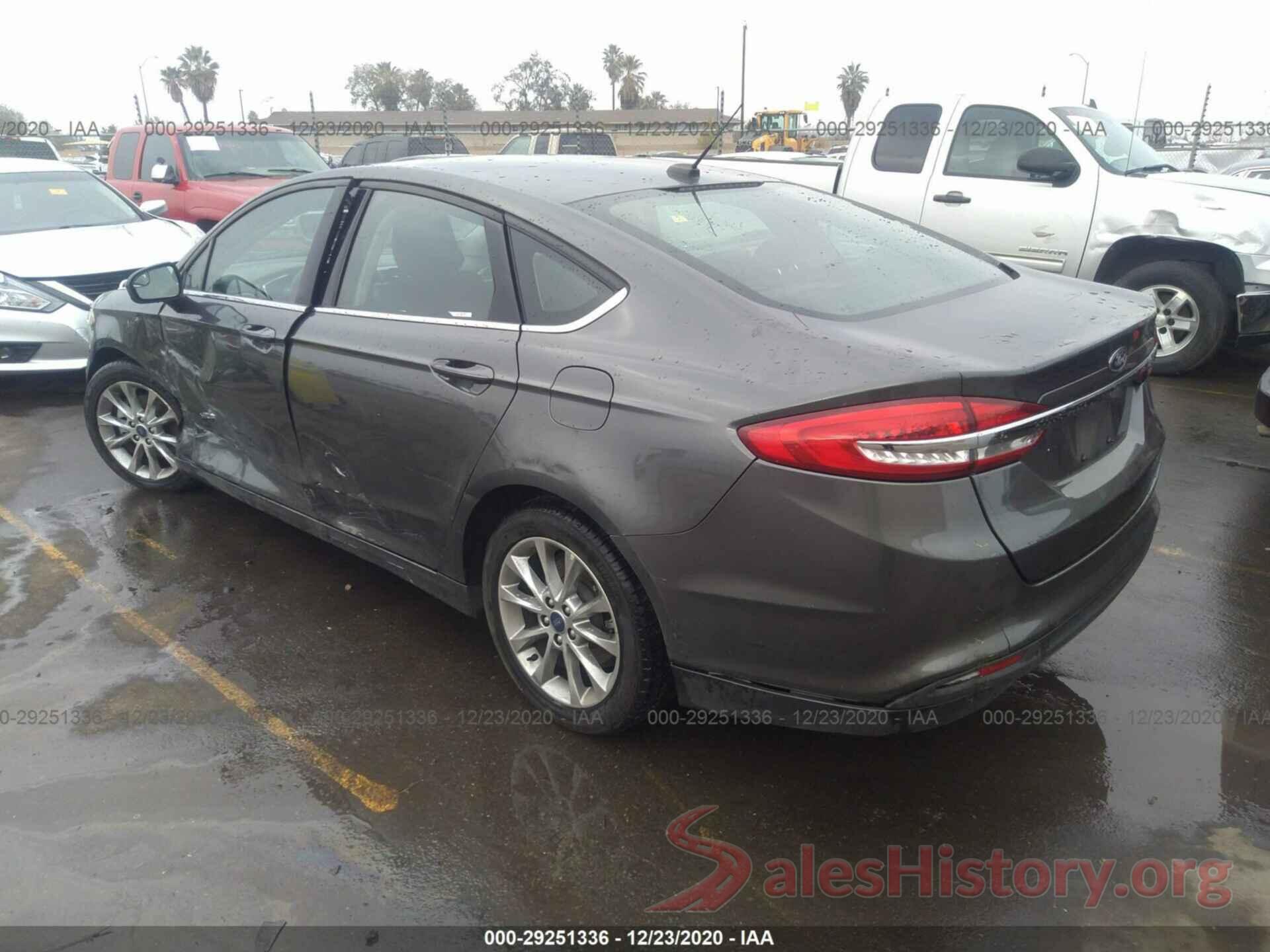 3FA6P0LU1HR323687 2017 FORD FUSION