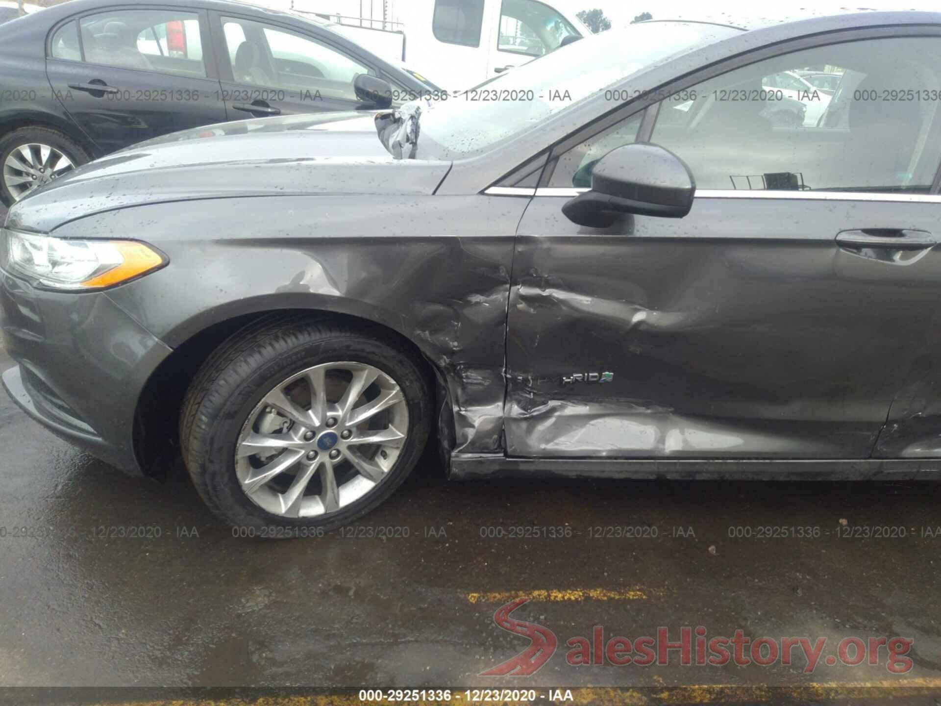 3FA6P0LU1HR323687 2017 FORD FUSION