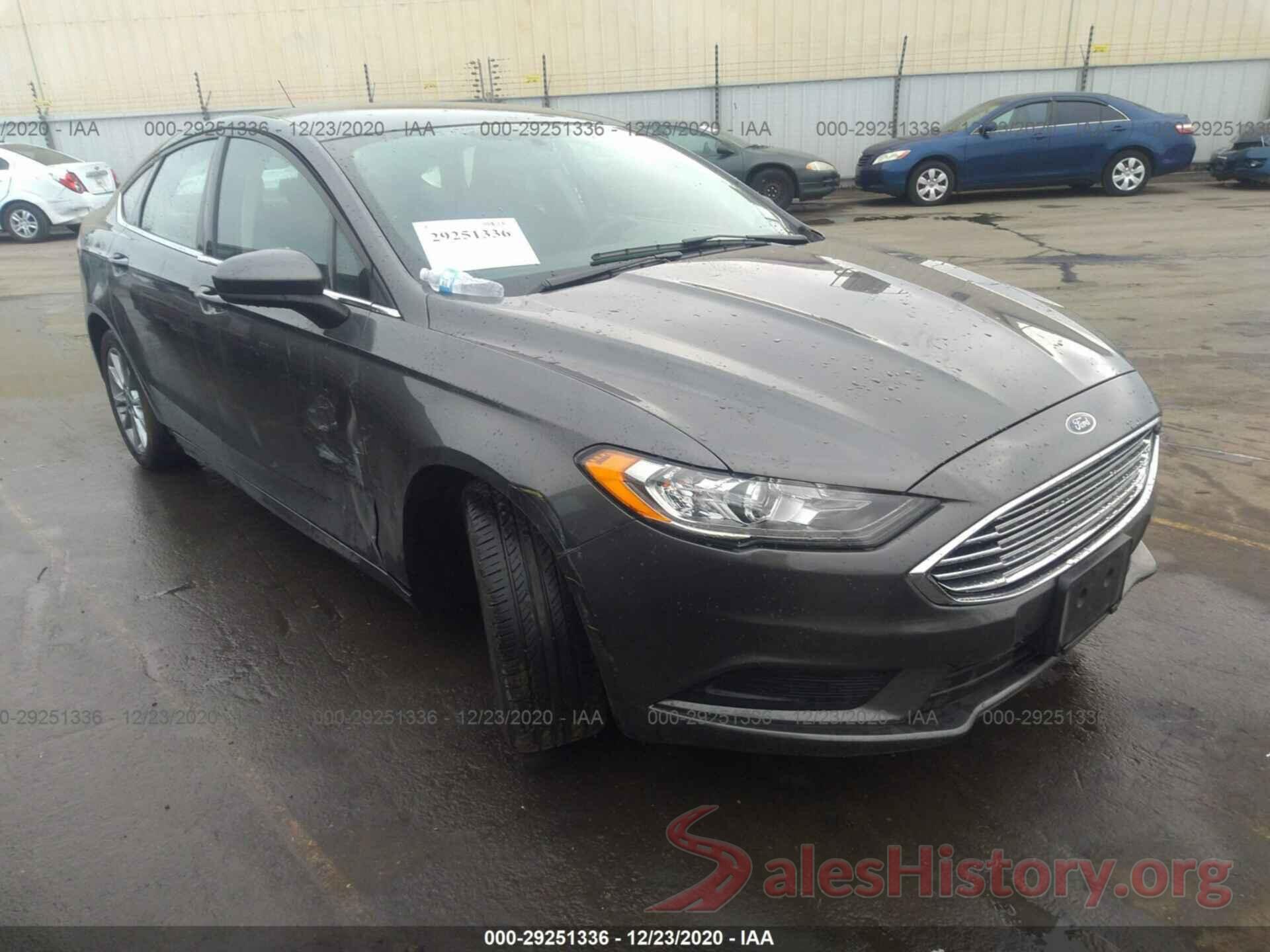 3FA6P0LU1HR323687 2017 FORD FUSION