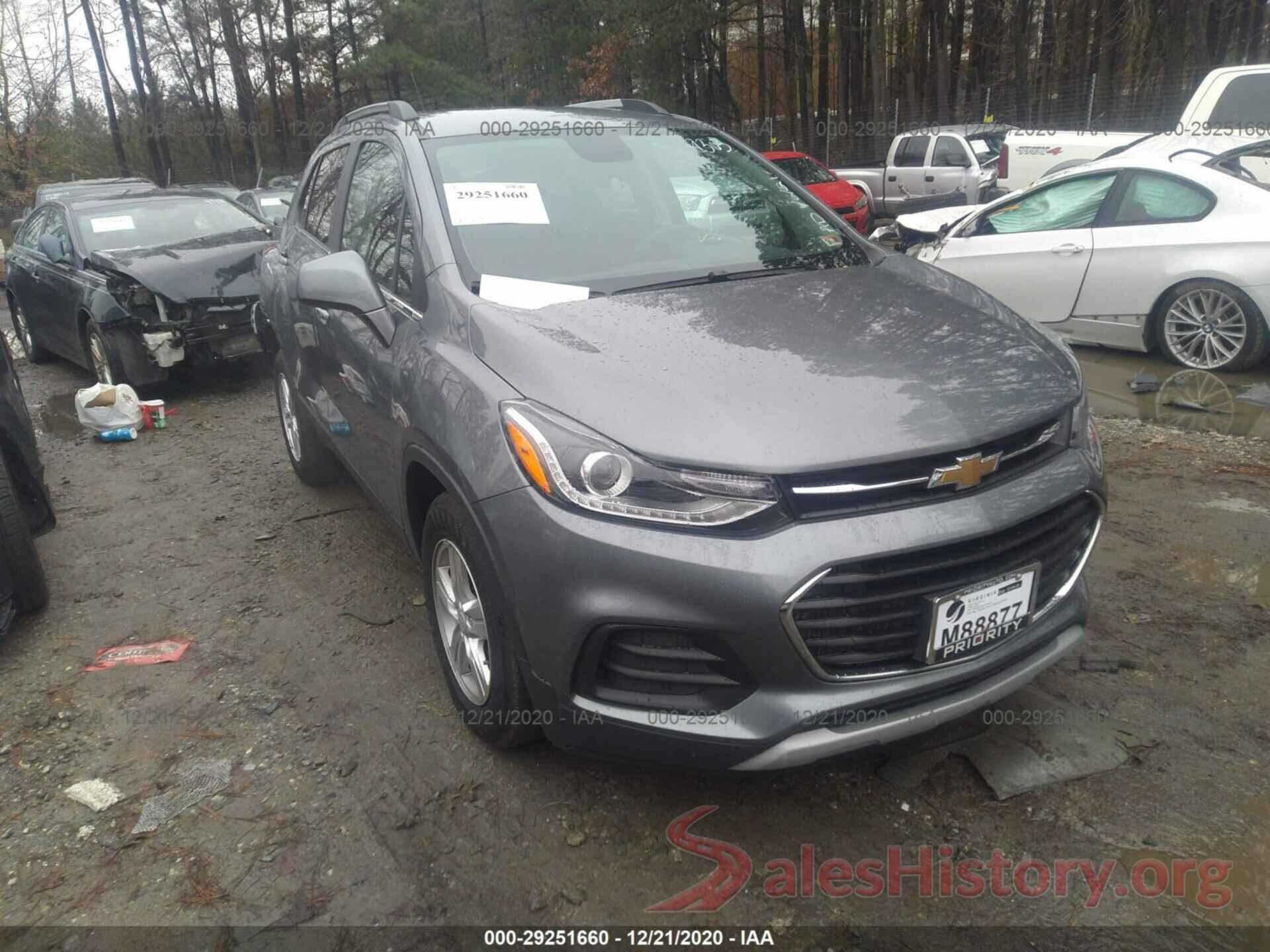 3GNCJLSB5LL259303 2020 CHEVROLET TRAX