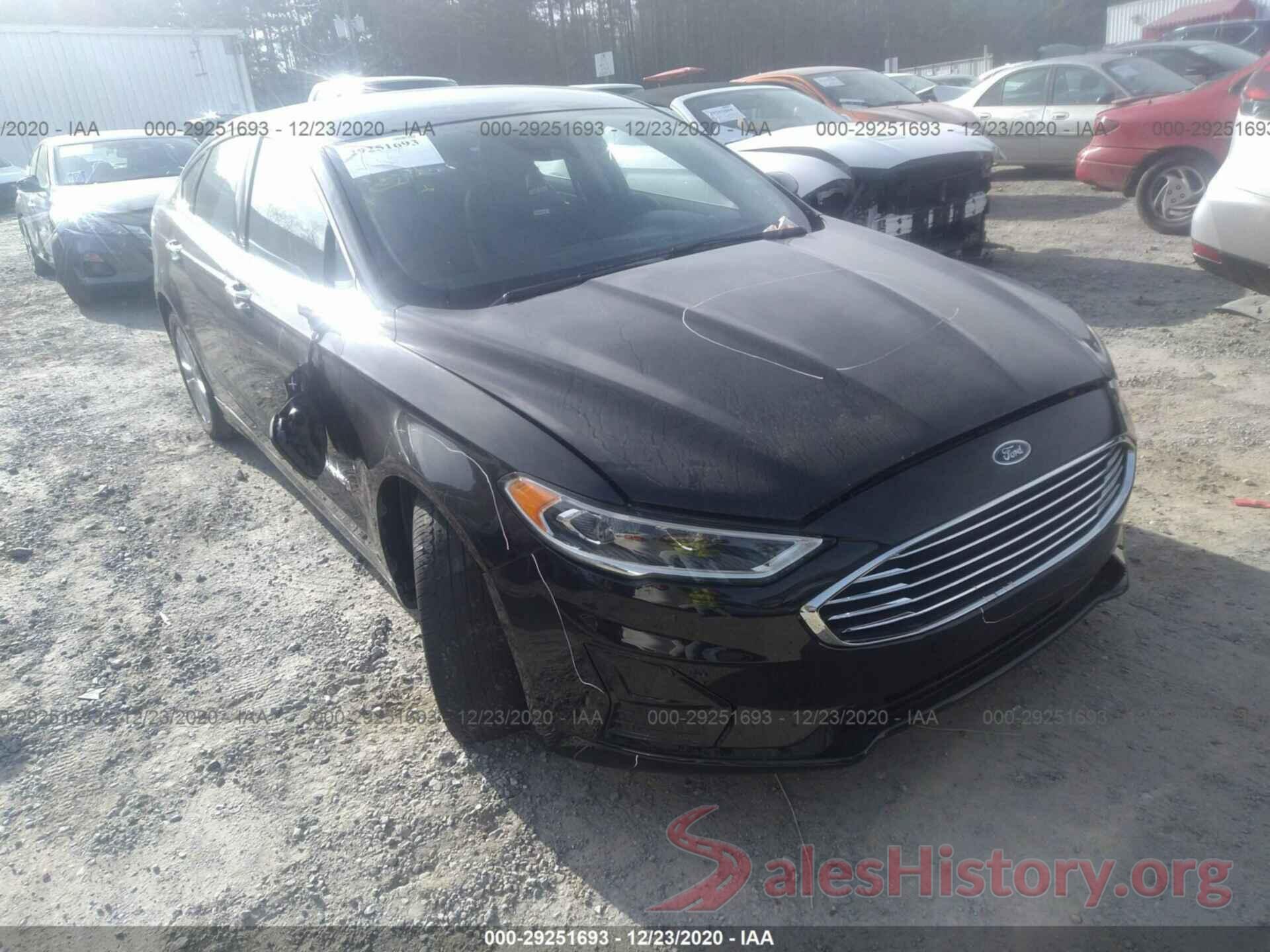 3FA6P0MU4KR110061 2019 FORD FUSION HYBRID