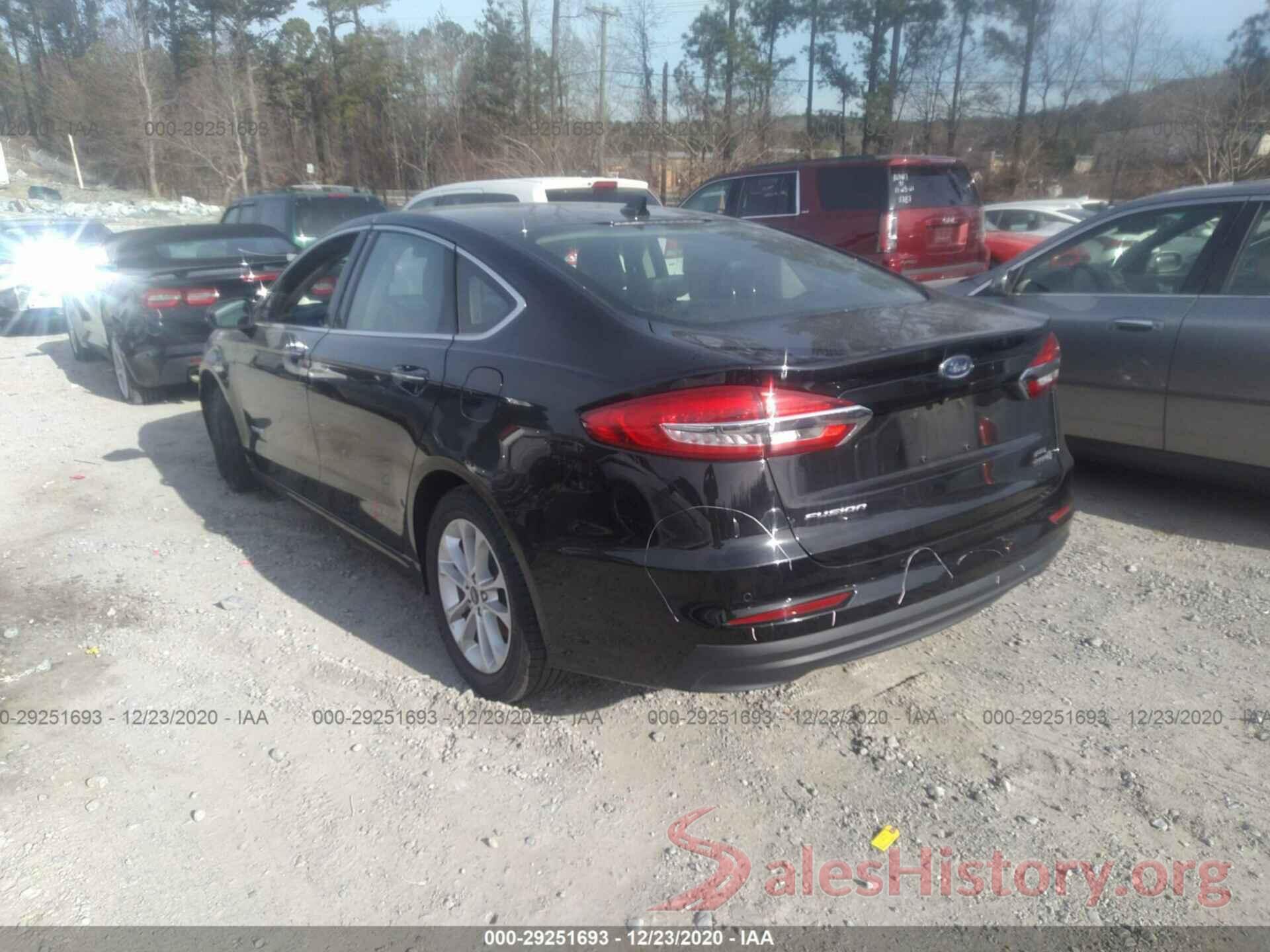 3FA6P0MU4KR110061 2019 FORD FUSION HYBRID