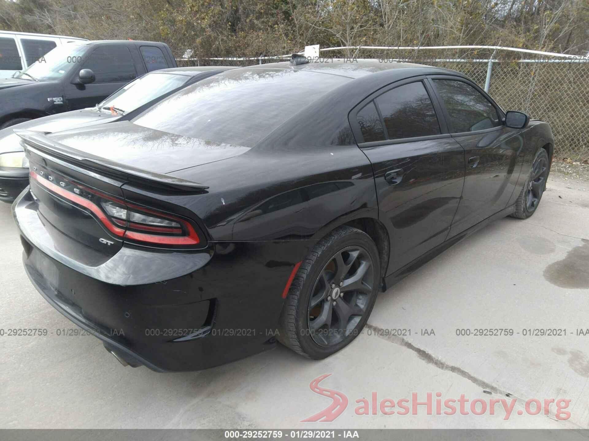 2C3CDXHG3KH597191 2019 DODGE CHARGER